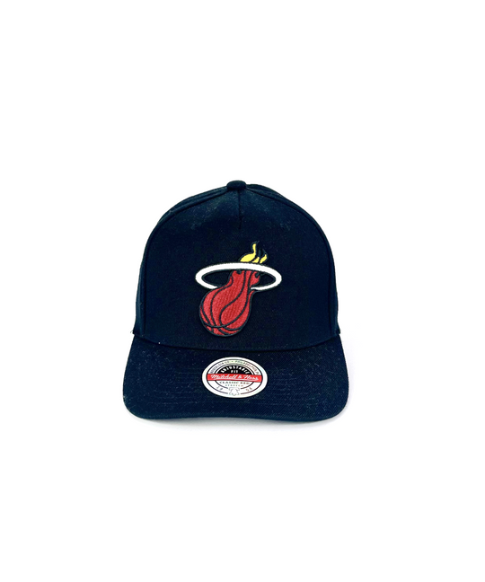 Miami Heat 'Classic Red' Snapback Hat by Mitchell & Ness