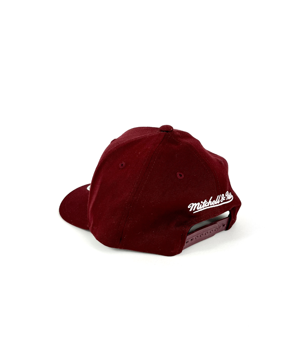 LA Raiders Snapback Hat by Mitchell Ness (Burgundy) – ShoeGrab