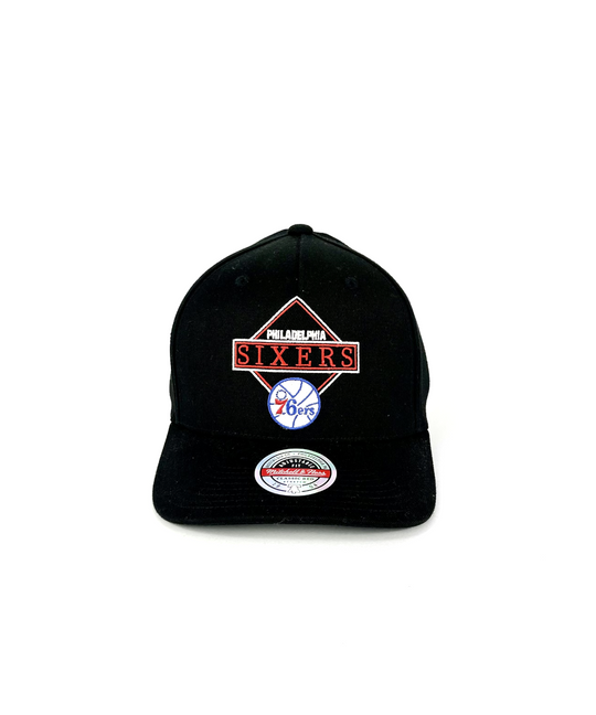 Philadelphia 76ers 'Diamond One' Snapback hat by Mitchell & Ness