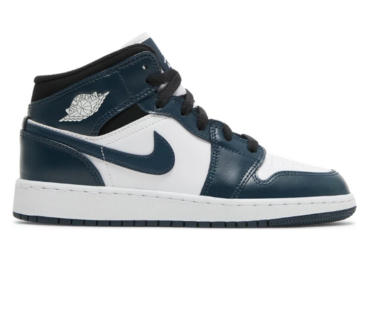 GS Nike Air Jordan 1 Mid (Armory Navy)
