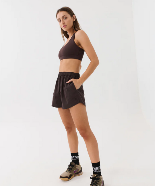 P.E Nation Reverb Short (Coffee Bean)