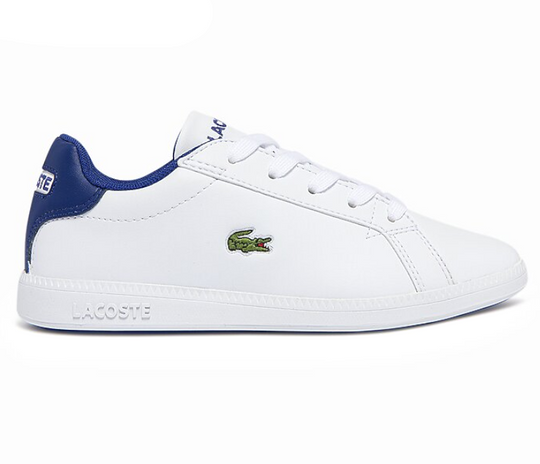 Kids Lacoste Graduate 0722 SUC (WHT/BLU)