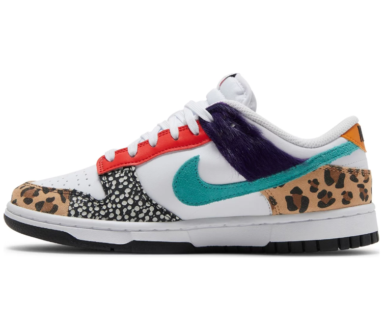 Women s Nike Dunk Low SE Safari at ShoeGrab