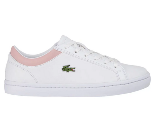 Women's Lacoste Straightset 0120 1 CFA (White/Light Pink)