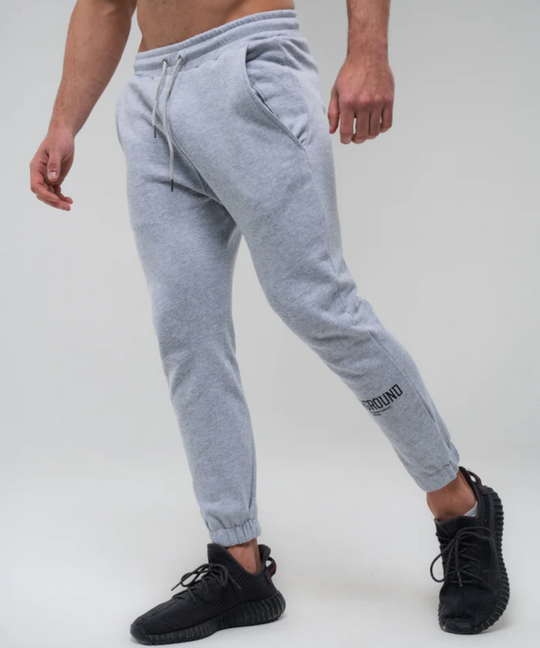 UNDRGROUND Oversized Cuffed Essentials Joggers (Grey)